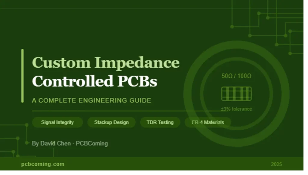 Custom Impedance Controlled Pcb