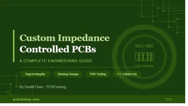 Custom Impedance Controlled Pcb