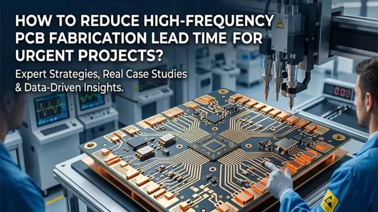 How To Reduce High Frequency Pcb Fabrication Lead Time