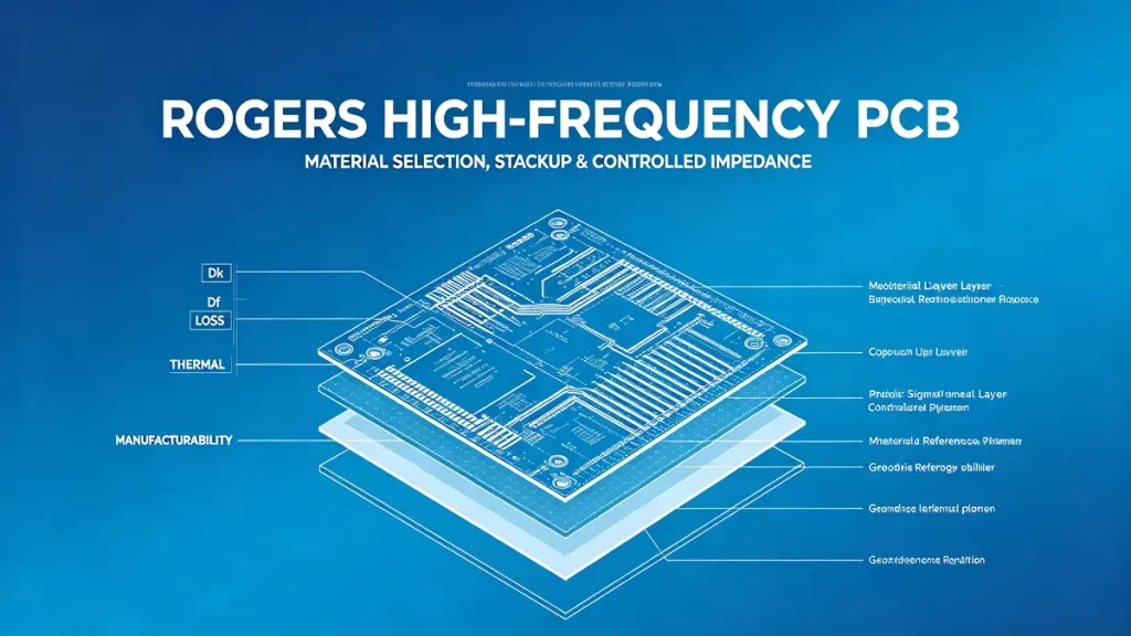 Rogers Pcb Material Selection And Manufacturing Considerations