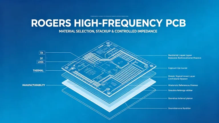 Rogers Pcb Material Selection And Manufacturing Considerations