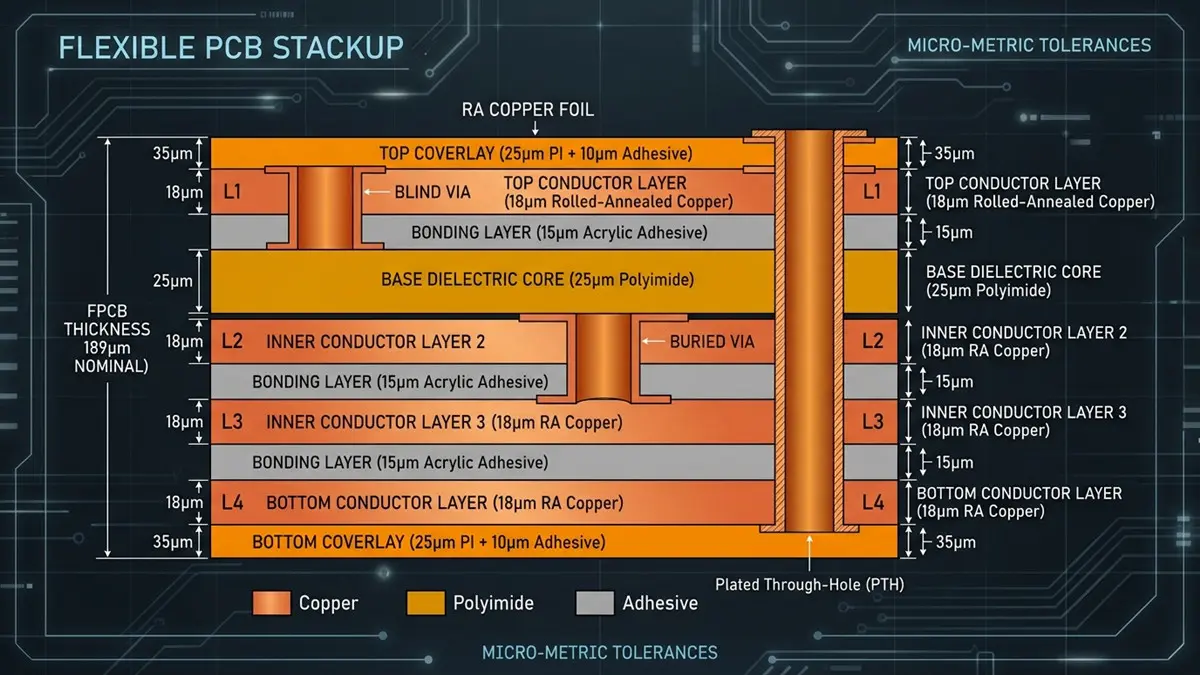 Flexible Pcb Stackup Diagram