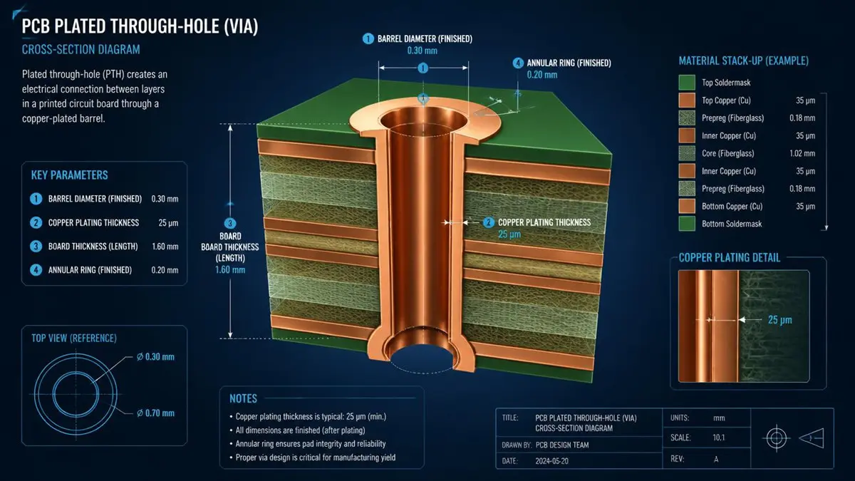 Key Inputs Manufacturing Factors Pcb Via Current Capacity