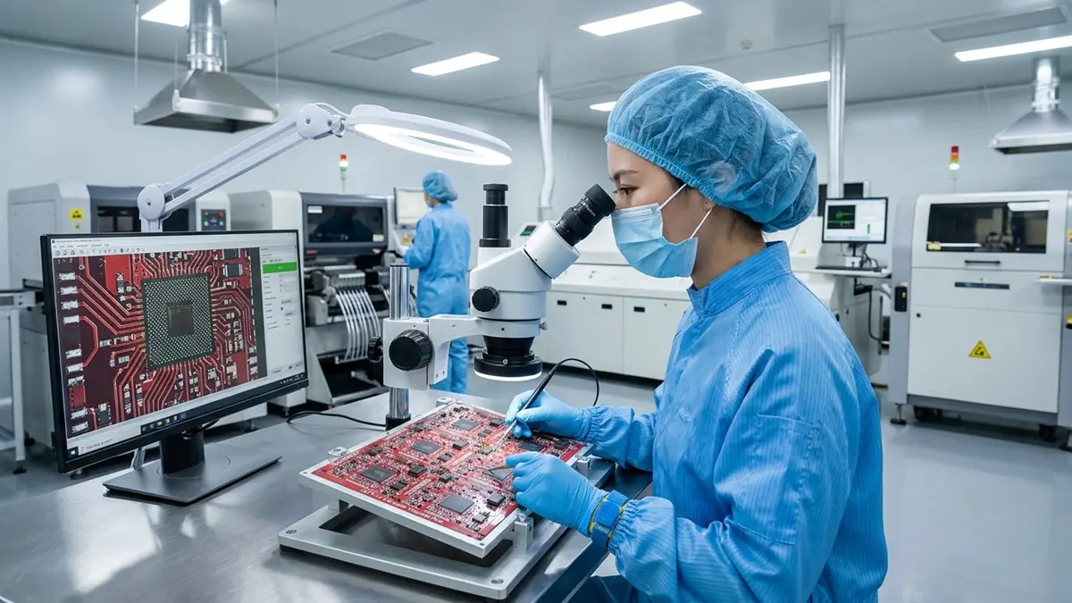 Low volume PCB fabrication and precision inspection in cleanroom environment